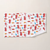 Motif de la Brigade des Moteurs de Camion de Trans (Serviette à main)