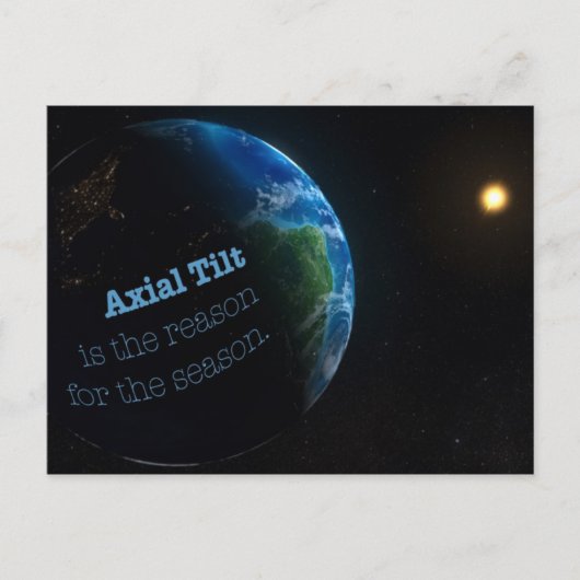 Motif de la carte postale de la saison (Devant)