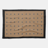 Motif de la Coupe du Café sur les serviettes de cu (Horizontal)