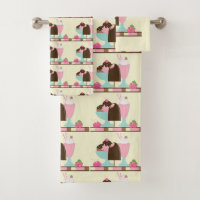 Motif de la crème glacée douce