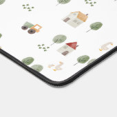 Motif de la ferme d'aquarelle (Coin)