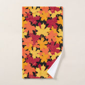 Motif de la feuille d'érable automne (Serviette à main)