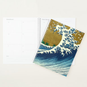 Motif de la Grande Vague de Hokusai : Art Ukiyo-e