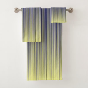 Motif de la ligne de dégradé marine et jaune