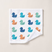 Motif de la marée des canards (Gant de toilette)