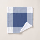 Motif de la marine En vichy (Gant de toilette)