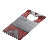 Motif de la plaque de métal (Dos Angle)