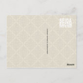 Motif de la saison Solstice d'hiver carte postale (Dos)