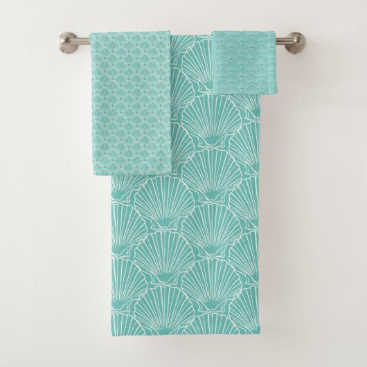 Motif de la Shell de la mer Blanche sur Green Beac (En situation)