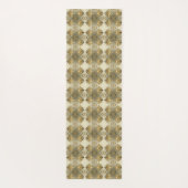 Motif de la tribu africaine Adinkra. Tapis de yoga (Dos)