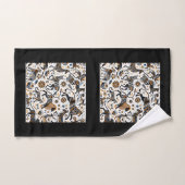 Motif de la tribu des animaux africains (Serviette à main)