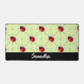 Motif de ladybugs de nom personnalisé (Recto)