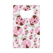 Motif De Ladybugs, Mignons Ladybugs, Pink Ladybugs (Devant)