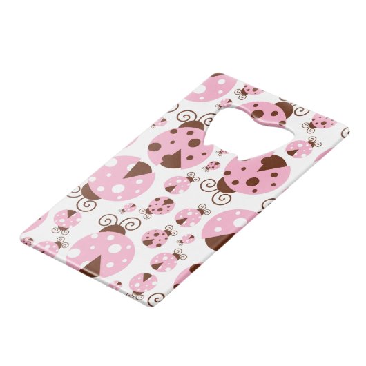 Motif De Ladybugs, Mignons Ladybugs, Pink Ladybugs (Dos Angle)