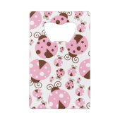 Motif De Ladybugs, Mignons Ladybugs, Pink Ladybugs (Dos)