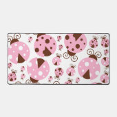 Motif De Ladybugs, Mignons Ladybugs, Pink Ladybugs (Recto)