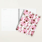 Motif De Ladybugs, Mignons Ladybugs, Pink Ladybugs (Devant avec enveloppe)