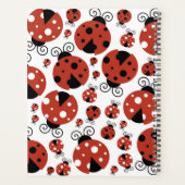 Motif De Ladybugs, Mignons Ladybugs, Red Ladybugs (Dos)