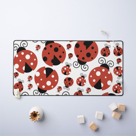 Motif De Ladybugs, Mignons Ladybugs, Red Ladybugs (Tableau pour enfants)
