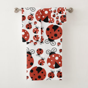 Motif De Ladybugs, Mignons Ladybugs, Red Ladybugs