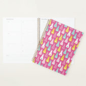 Motif de lapin rose (Devant avec enveloppe)