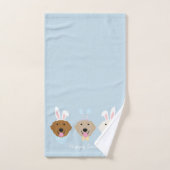 Motif de l'épreuve de Pâques Bunny (Serviette à main)