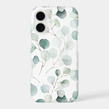 Motif de l'Eucalyptus de Botanique personnalisé