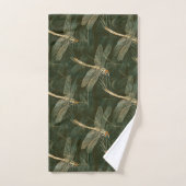 Motif de libellules majestueux  (Serviette à main)