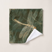 Motif de libellules majestueux  (Gant de toilette)