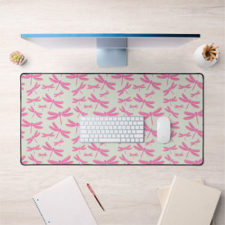 Motif de libellules roses
