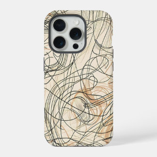 Motif de lignes de torsion Abstraites
