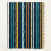 Motif de lignes verticales abstraites (Dos)