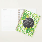 Motif de lime citron moderne Limoncillo Mariage (Devant avec enveloppe)