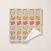 Motif de livre (Gant de toilette)