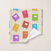Motif de livre (Gant de toilette)