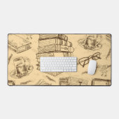 Motif de livre (Clavier et souris)