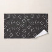 Motif de livre (Serviette à main)