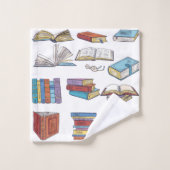 Motif de livre (Gant de toilette)