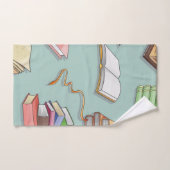 Motif de livre (Serviette à main)