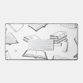 Motif de livre (Clavier et souris)