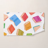 Motif de livre (Serviette à main)
