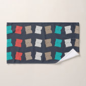 Motif de livre (Serviette à main)