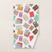Motif de livre (Serviette à main)