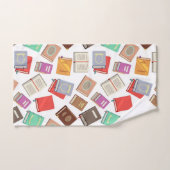 Motif de livre (Serviette à main)