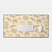 Motif de livre (Clavier et souris)