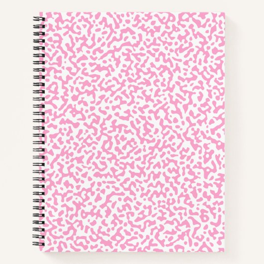 Motif de livre de composition inversée rose (Devant)