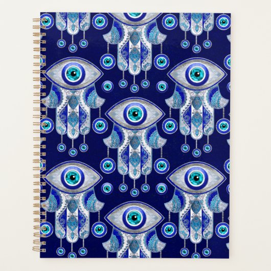 Motif de l'oeil maléfique Hamsa (Devant)
