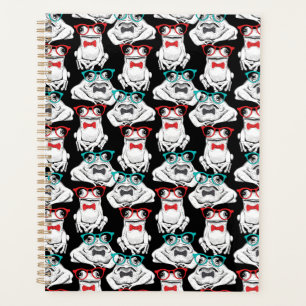 Motif de lunettes de grenouille