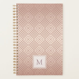 Motif de luxe personnalisé Rose or