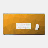 Motif de maillage géométrique dégradé orange (Clavier et souris)